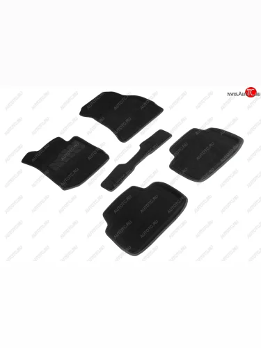 Коврики в салон SEINTEX 3D ВОРС (комплект, 4WD) (Цвет: черный) BMW 3 серия G20 седан (2018-2022)
