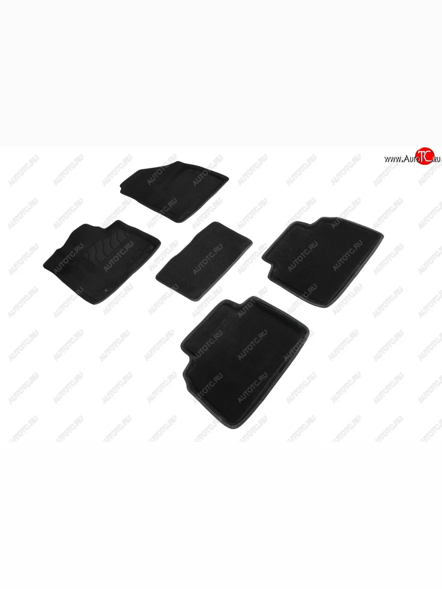 Коврики в салон SEINTEX 3D ВОРС (комплект) Hyundai Tucson NX4 (2020-2022) (Цвет: черный)  в Керчи Республика Крым