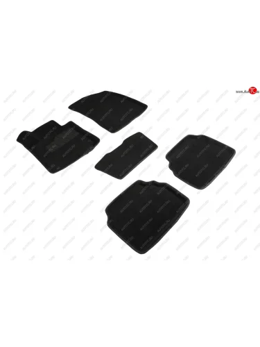 Коврики в салон SEINTEX 3D ВОРС (комплект) (Цвет: черный) KIA K5 DL (2019-2022)
