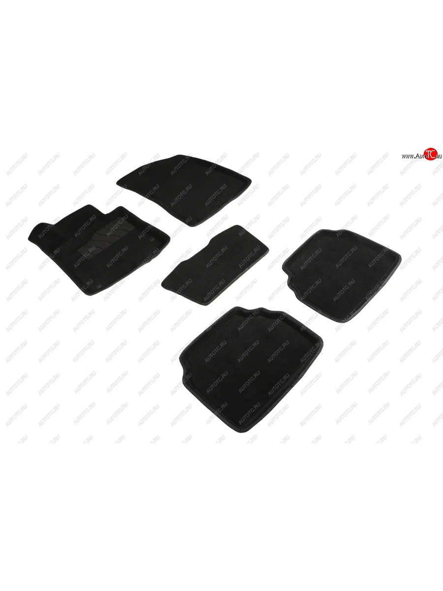 Коврики в салон SEINTEX 3D ВОРС (комплект) KIA K5 DL (2019-2022) (Цвет: черный)  в Керчи Республика Крым