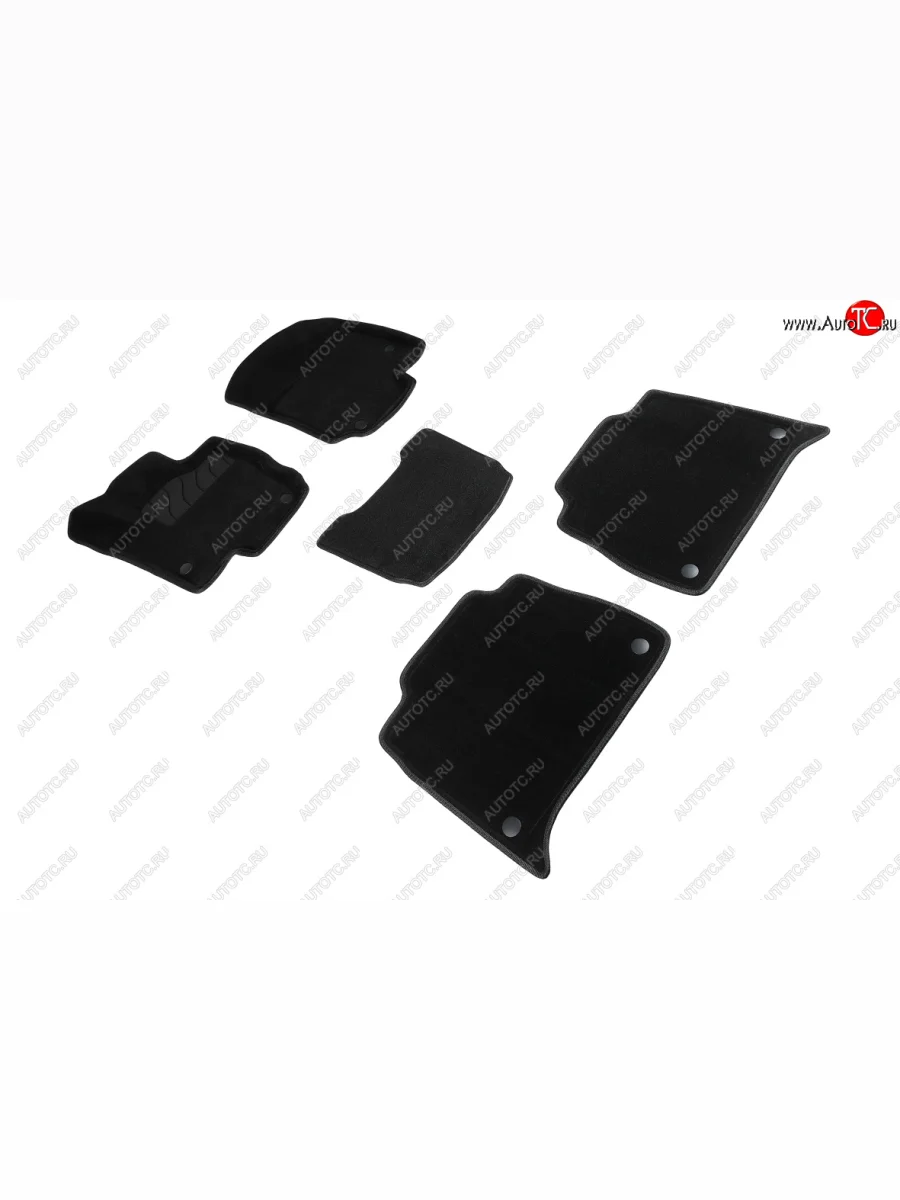 Коврики в салон SEINTEX 3D ВОРС (комплект) Mercedes-Benz GLE class W167 (2018-2025) (Цвет: черный)  в Самаре Самарской области