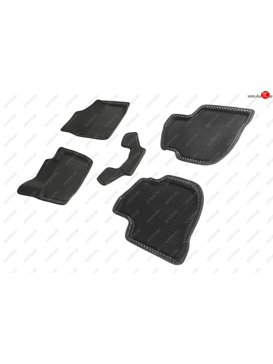 Коврики в салон EVA РОМБ 3D (полимер) Skoda Rapid NH3 рестайлинг лифтбэк (2017-2020)  в Керчи Республика Крым
