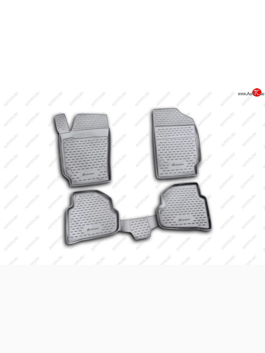 Комплект ковриков салона Element (полиуретан) Volkswagen Polo Mk5 6R,6C,61 хэтчбек 5 дв. дорестайлинг (2009-2015)  в Самаре Самарской области