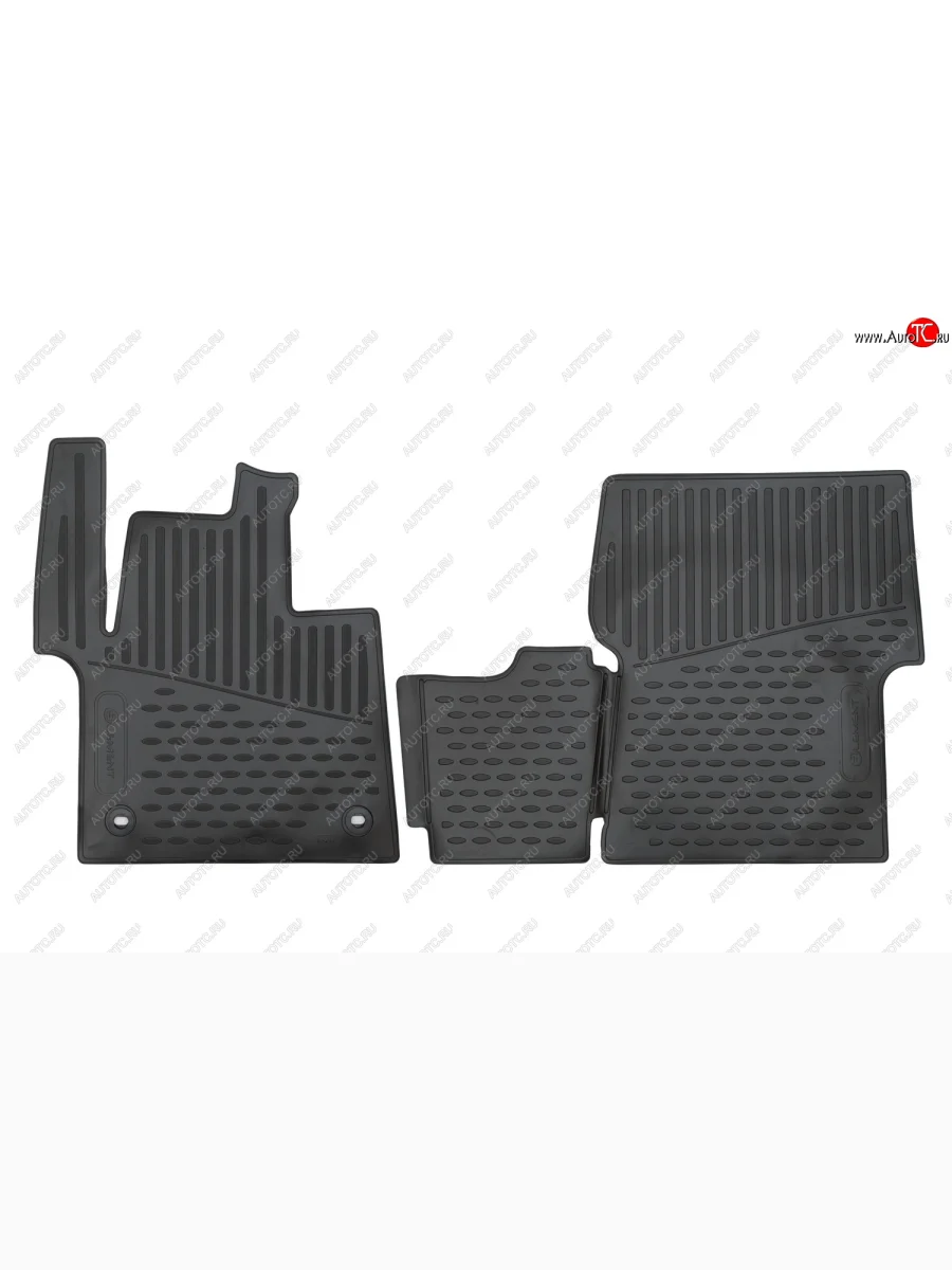 Комплект ковриков салона Element (полиуретан)  Opel Zafira Life (2019-2025) С  в Перми Пермском крае