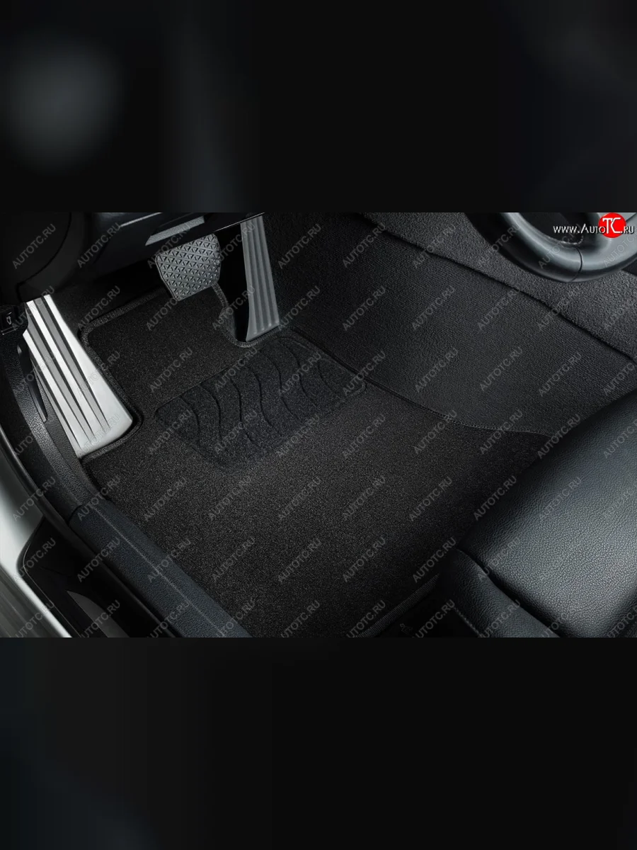 Коврики в салон SEINTEX ВОРС (комплект) Hyundai Creta SU (2020-2022) (Цвет: черный)  с доставкой в г. Керчь