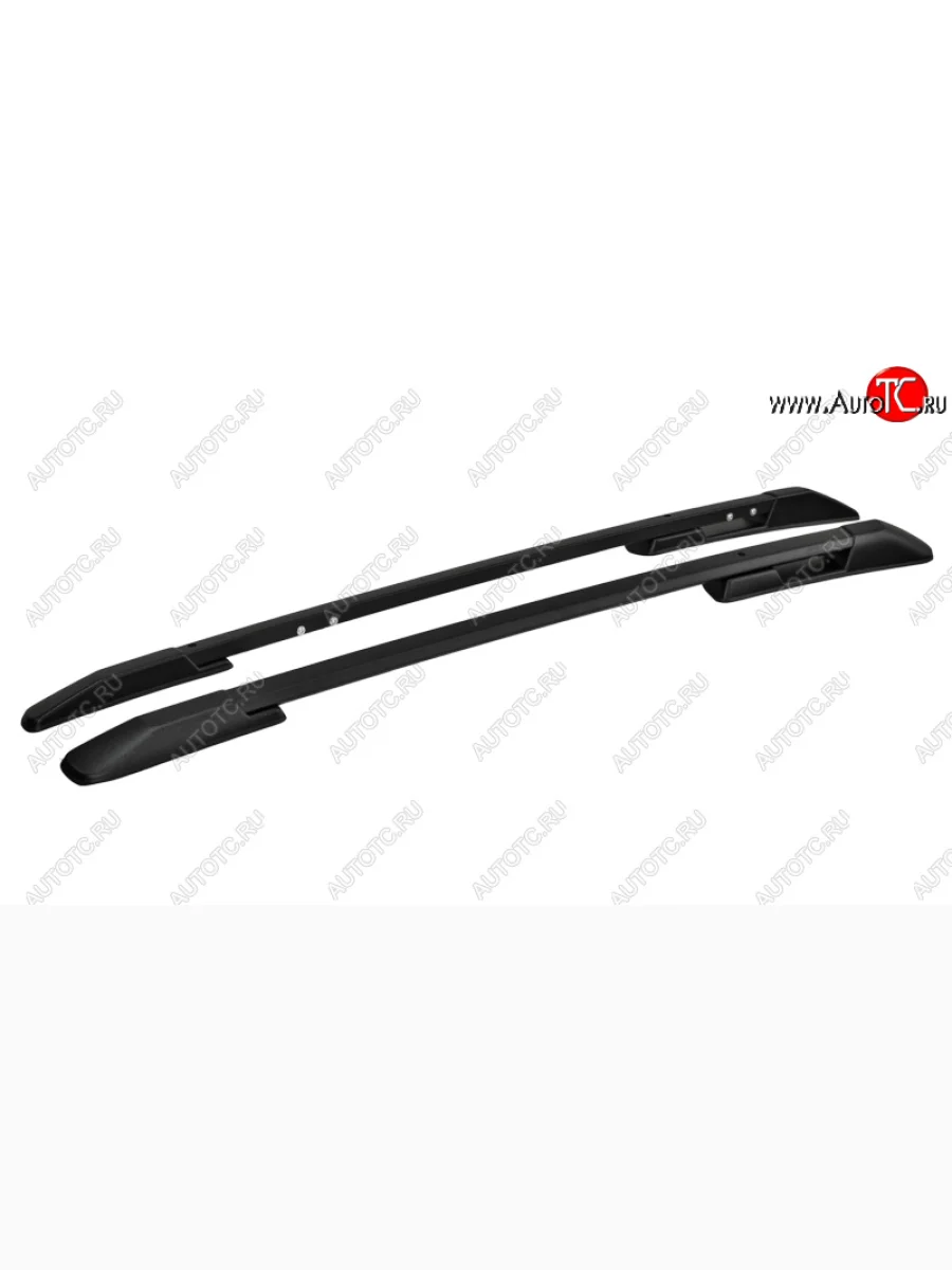 Комплект рейлингов АПС  Hyundai Creta (2020-2022) SU (Черные, без поперечин)  с доставкой в г. Керчь