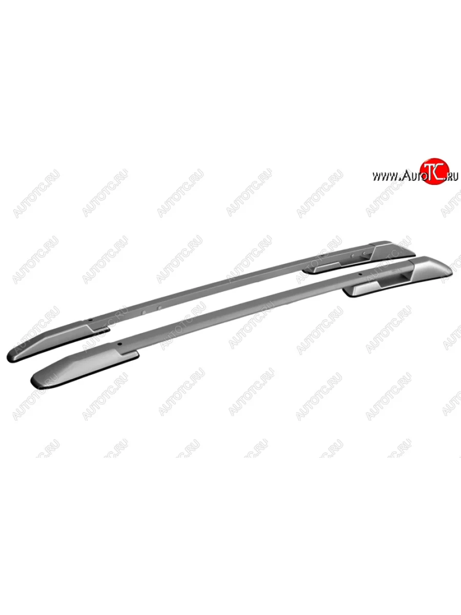 Комплект рейлингов АПС  Hyundai Creta (2015-2021) GS (Серебристые без поперечин )  с доставкой в г. Керчь