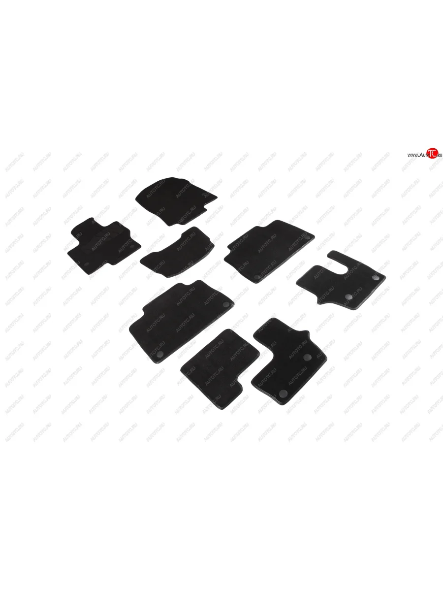 Коврики в салон SEINTEX LUX (ВОРС, комплект)  Mercedes-Benz GLS-Class (2019-2025) X167  в Воронеже Воронежской области