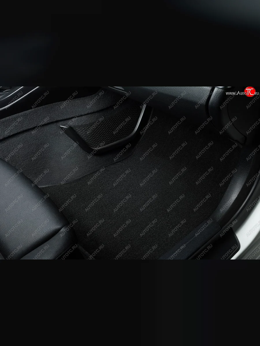 Коврики в салон SEINTEX LUX (ВОРС, комплект, 4WD) Renault Duster HM рестайлинг (2021-2024) (Цвет: черный)  с доставкой в г. Керчь