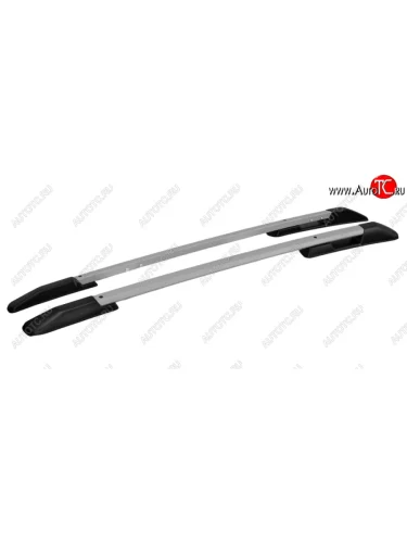 Комплект рейлингов АПС (Черно-серые, без поперечин) Hyundai Creta  GS (2015-2021) дорестайлинг, рестайлинг