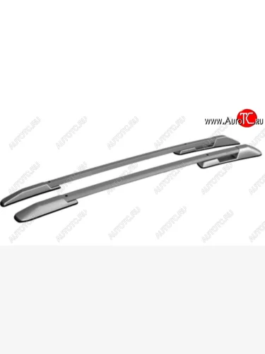 Комплект рейлингов АПС (Серебристые без поперечин ) Hyundai Tucson  TL (2015-2021) дорестайлинг, рестайлинг