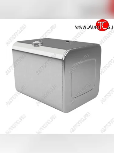 Бак топливный БАКОР (400 л., 700*700*900, алюминий) (Крышка полуоборот, с комплектующими) Mercedes-Benz Actros - Axor