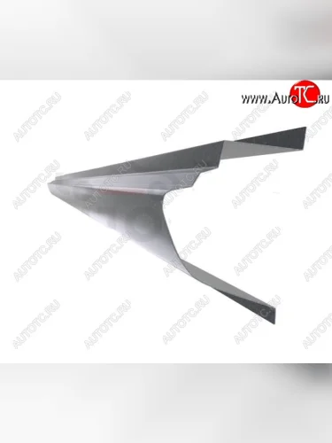 Правый металлический ремонтный порог (полнопрофильный, до уплотнителя) VSEPOROGI Mitsubishi L200 4  дорестайлинг (2006-2014)