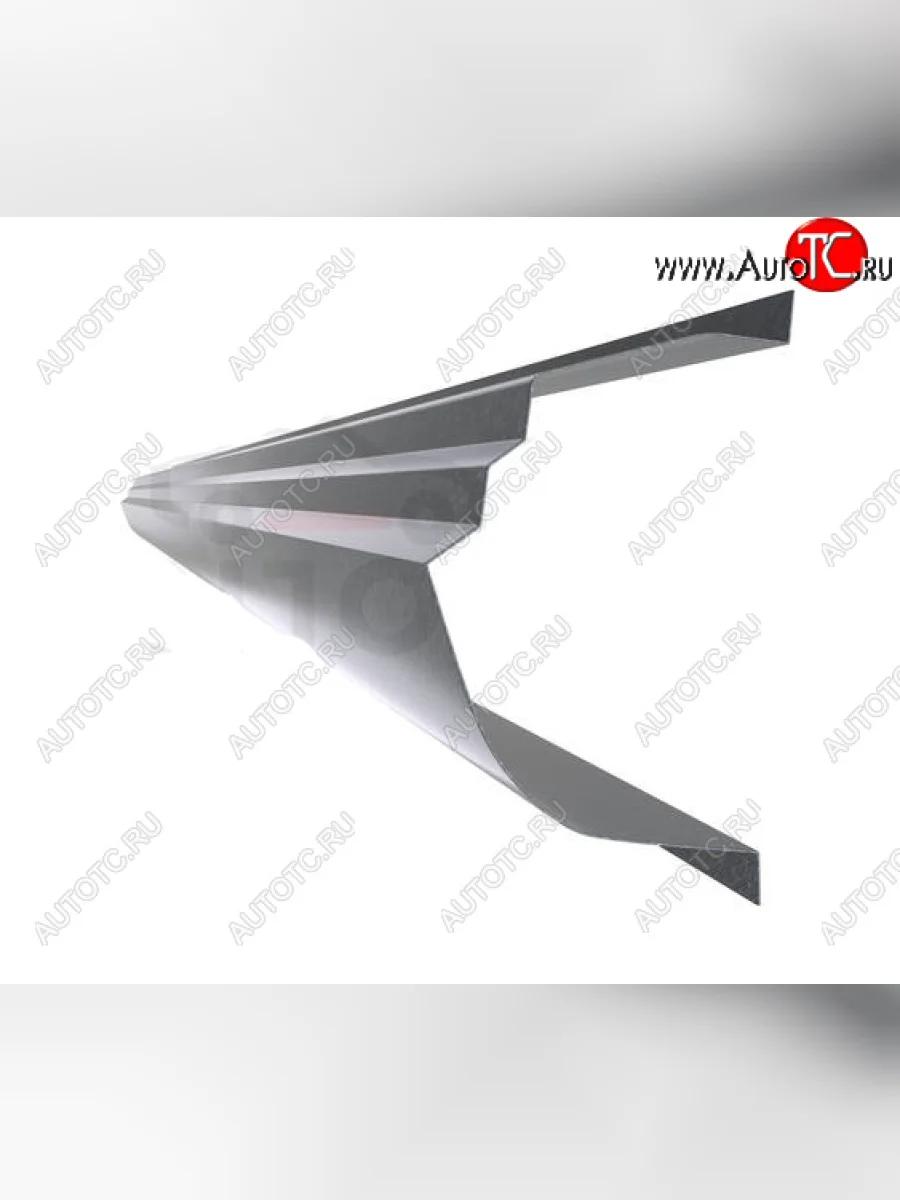 Правый металлический ремонтный порог (полнопрофильный, до уплотнителя) VSEPOROGI Mitsubishi Lancer 10 CY седан рестайлинг (2011-2017)  с доставкой в г. Керчь