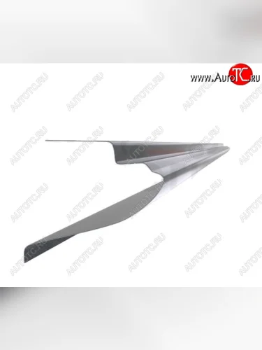 Левый металлический ремонтный порог (полнопрофильный, до уплотнителя) VSEPOROGI Mitsubishi Lancer 8 дорестайлинг седан (1995-1997)