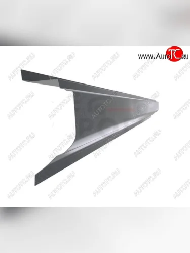 Левый металлический ремонтный порог (полнопрофильный, до уплотнителя) VSEPOROGI Mitsubishi Outlander GF дорестайлинг (2012-2014)