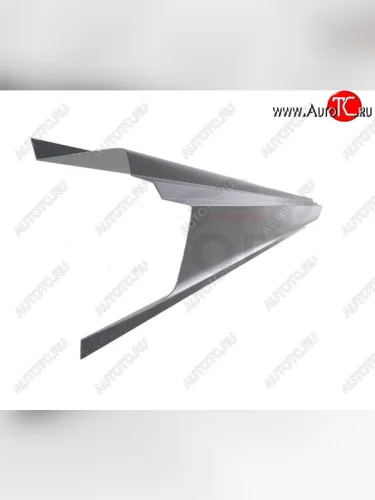 Левый металлический ремонтный порог (полнопрофильный, до уплотнителя) VSEPOROGI Mitsubishi Pajero Sport PB рестайлинг (2013-2017)