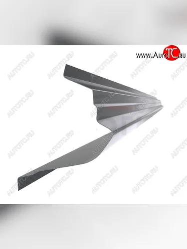 Левый металлический ремонтный порог (полнопрофильный, до уплотнителя) VSEPOROGI Mitsubishi Pajero iO (1998-2007)