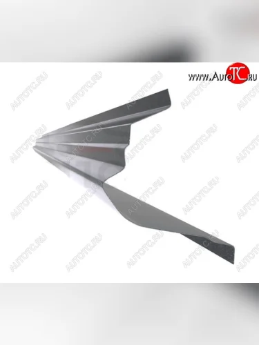 Правый металлический ремонтный порог (полнопрофильный, до уплотнителя) VSEPOROGI Mitsubishi Pajero iO (1998-2007)