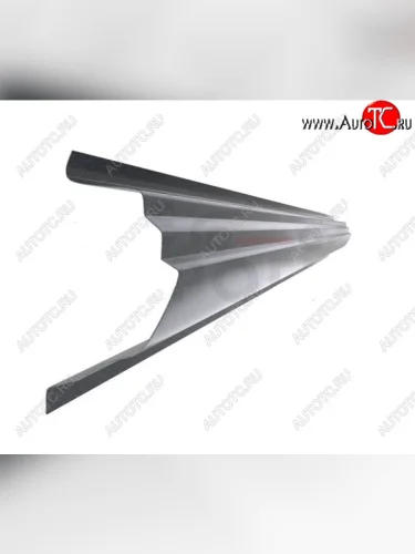 Левый металлический ремонтный порог (полнопрофильный, до уплотнителя) VSEPOROGI Mitsubishi Space Star DG (1998-2002)