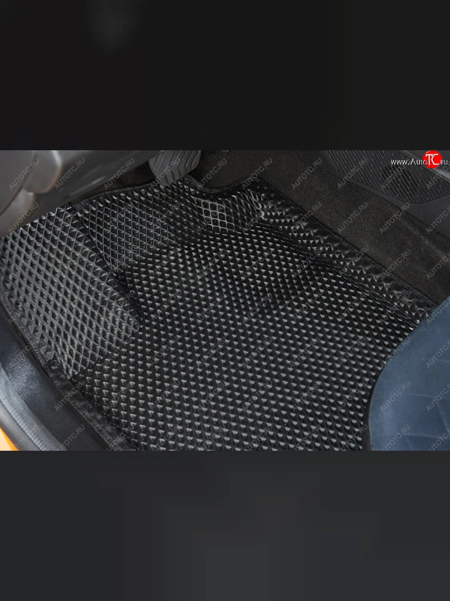 Коврики в салон EVA 3D РОМБ (полимер) Renault Logan 2 рестайлинг (2018-2025)  в Перми Пермском крае