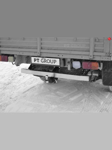 Фаркоп PT GROUP /съемный квадрат/ с НЕРЖ накладкой UAZ Pickup 2008- / UAZ Profi 2017- (стандартн.) Уаз Патриот  23632 - Профи  23602