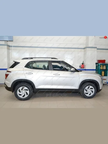 Рейлинги Petroil Tuning (Черный муар) Hyundai Creta  SU (2020-2022)