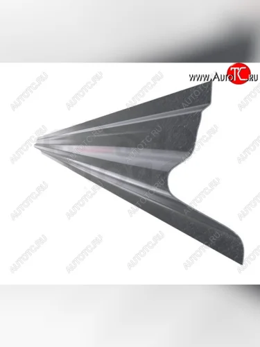 Правый металлический ремонтный порог (полнопрофильный, до уплотнителя) VSEPOROGI Nissan Elgrand  2 (2002-2010) дорестайлинг, рестайлинг