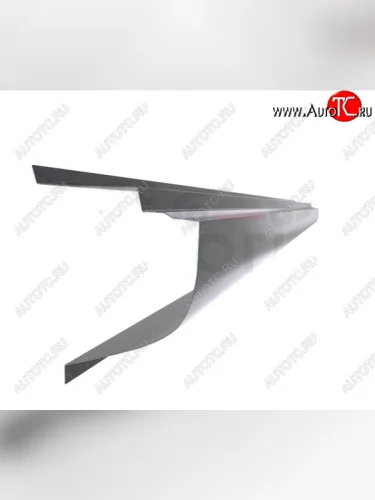 Левый металлический ремонтный порог (полнопрофильный, до уплотнителя) VSEPOROGI Nissan Micra  K11 (1992-2000) 5 дв. дорестайлинг