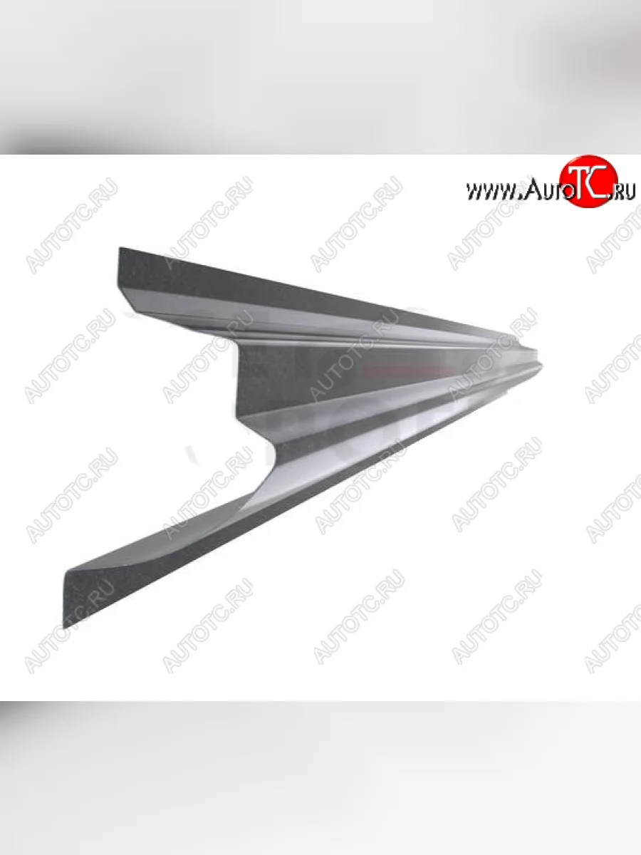 Левый металлический ремонтный порог (полнопрофильный, до уплотнителя) VSEPOROGI Nissan Pathfinder R51 рестайлинг (2009-2014)  в Воронеже Воронежской области