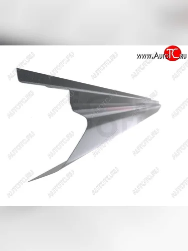 Левый металлический ремонтный порог (полнопрофильный, до уплотнителя) VSEPOROGI Nissan Note 1 E11 дорестайлинг (2004-2008)