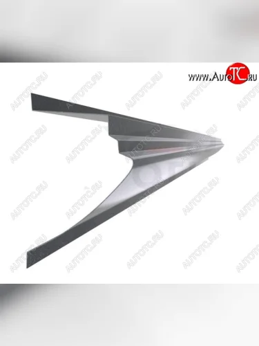 Левый металлический ремонтный порог (полнопрофильный, до уплотнителя) VSEPOROGI Nissan Patrol 5 Y61 2-ой рестайлинг (2004-2010)