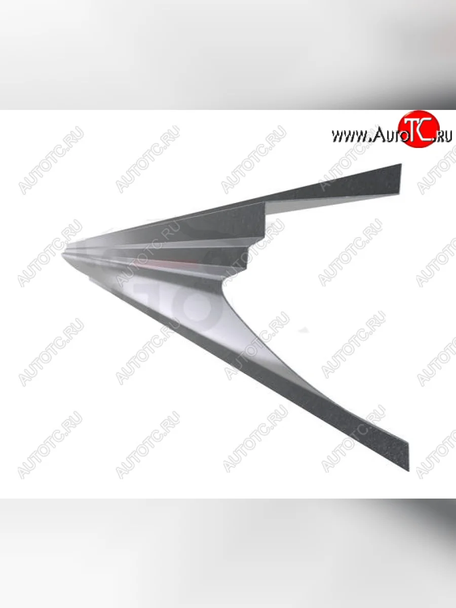 Правый металлический ремонтный порог (полнопрофильный, до уплотнителя) VSEPOROGI Nissan Patrol 5 Y61 2-ой рестайлинг (2004-2010)  в Самаре Самарской области