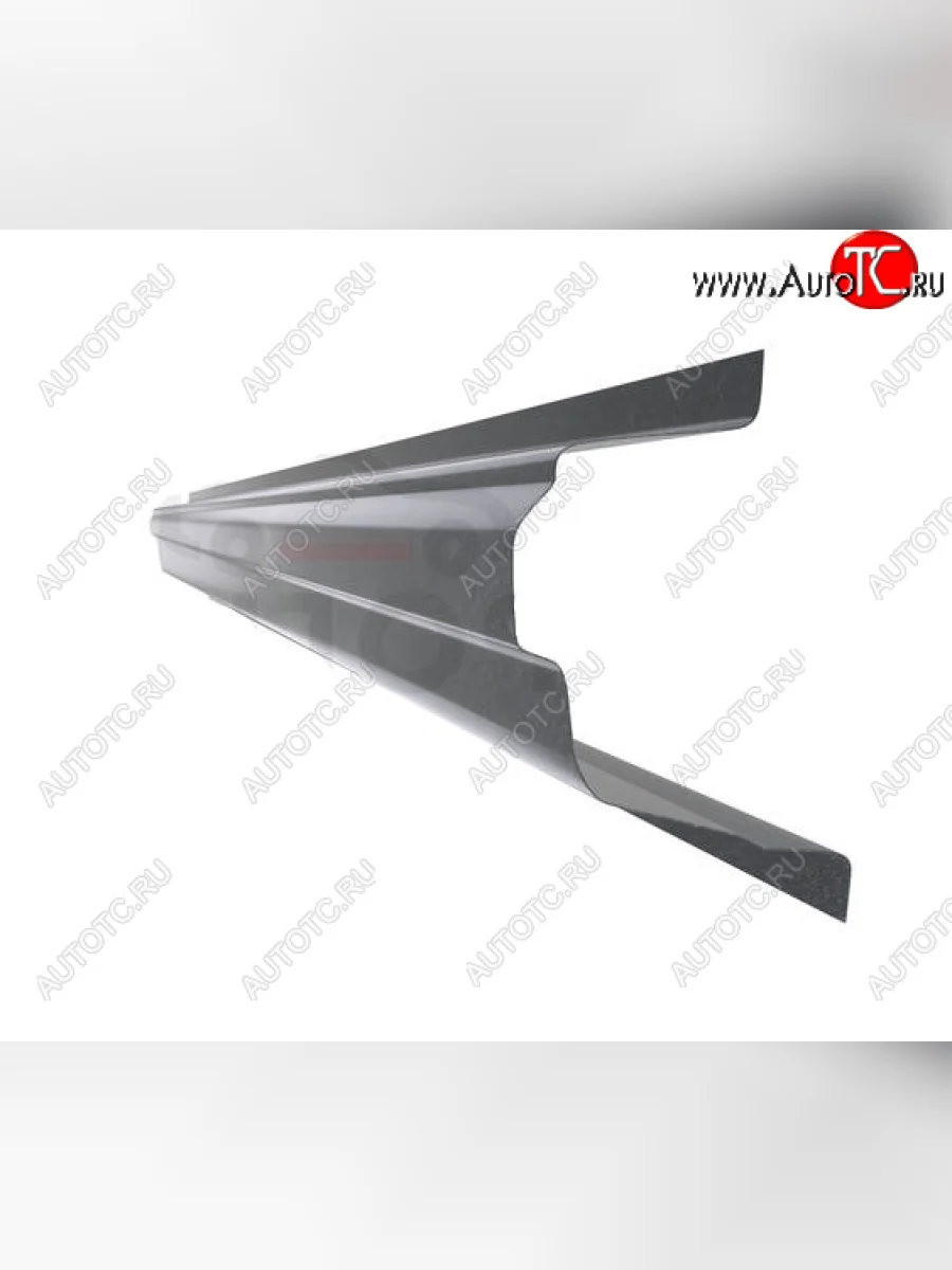 Правый металлический ремонтный порог (полнопрофильный, до уплотнителя) VSEPOROGI Nissan Primera 3 P12 седан (2001-2008) (холоднокатаная сталь)  в Самаре Самарской области