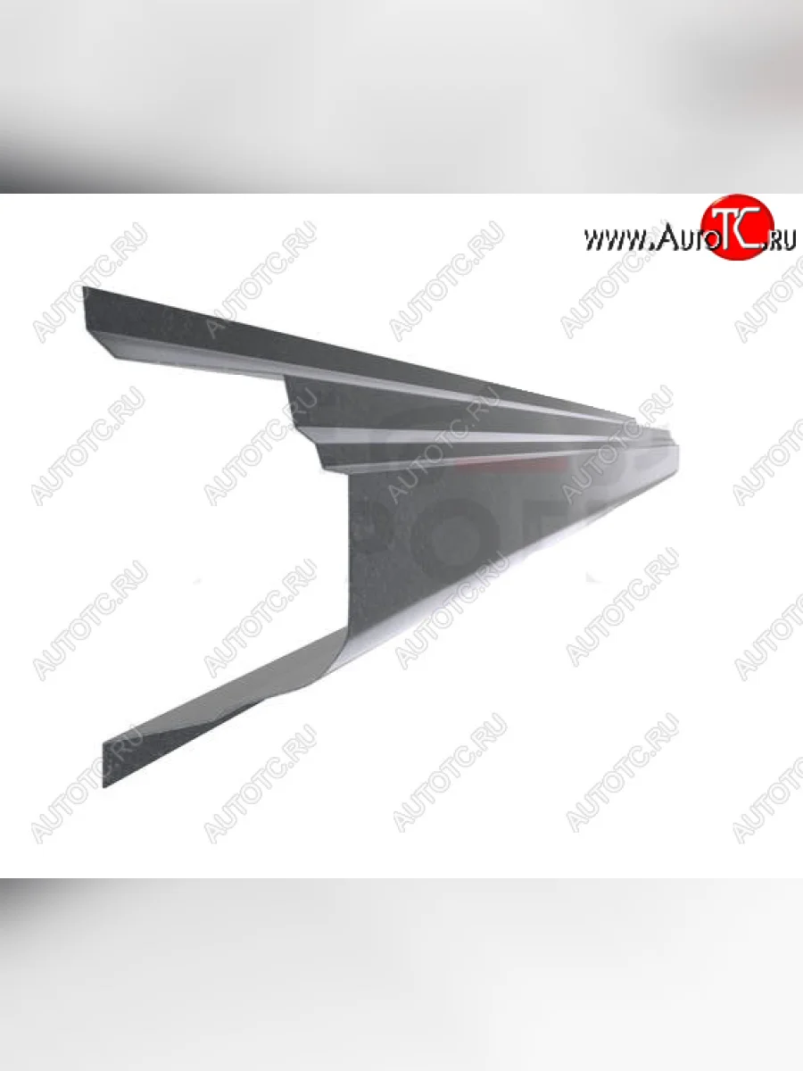 Левый металлический ремонтный порог (полнопрофильный, до уплотнителя) VSEPOROGI Nissan Qashqai 1 J10 дорестайлинг (2007-2010)  в Самаре Самарской области