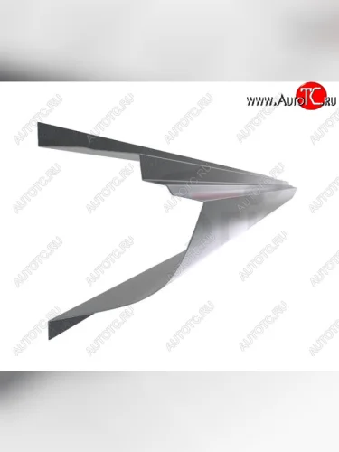 Левый металлический ремонтный порог (полнопрофильный, до уплотнителя) VSEPOROGI Nissan Silvia  S13 (1988-1994)