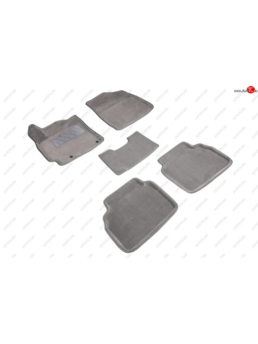 Коврики в салон SEINTEX 3D ВОРС (серый, комплект)  KIA Cerato (2018-2021) 4 BD  в Самаре Самарской области