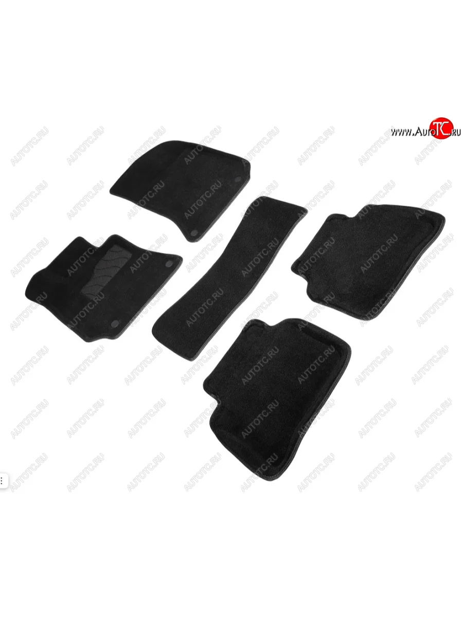 Коврики в салон SEINTEX 3D ВОРС (комплект) Mercedes-Benz CLS class C218 (2011-2017) (Цвет: черный)  в Воронеже Воронежской области