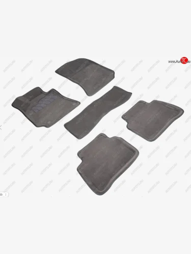 Коврики в салон SEINTEX 3D ВОРС (комплект) (Цвет: серый) Mercedes-Benz E-Class W212 рестайлинг седан (2013-2017)