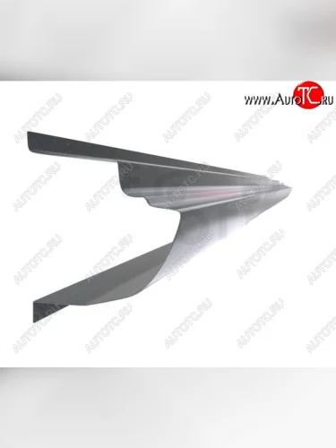 Левый металлический ремонтный порог (полнопрофильный, до уплотнителя) VSEPOROGI Nissan Skyline R33 (1993-1998)