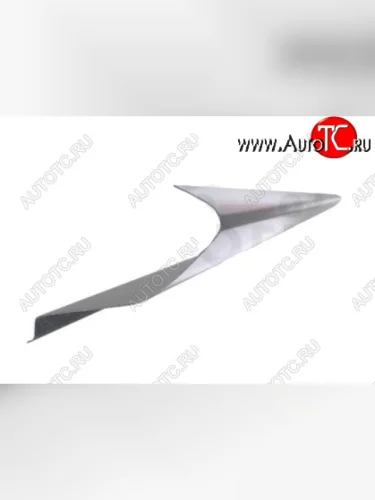 Левый металлический ремонтный порог (полнопрофильный, до уплотнителя) VSEPOROGI Nissan Terrano  WD21 (1985-1995) дорестайлинг