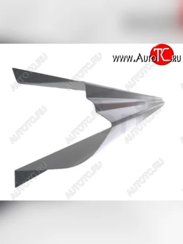 Левый металлический ремонтный порог (полнопрофильный, до уплотнителя) VSEPOROGI Nissan Terrano2 R20 дорестайлинг (1993-1996)