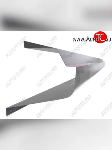 Левый металлический ремонтный порог (полнопрофильный, до уплотнителя) VSEPOROGI Opel Astra H седан дорестайлинг (2004-2007)