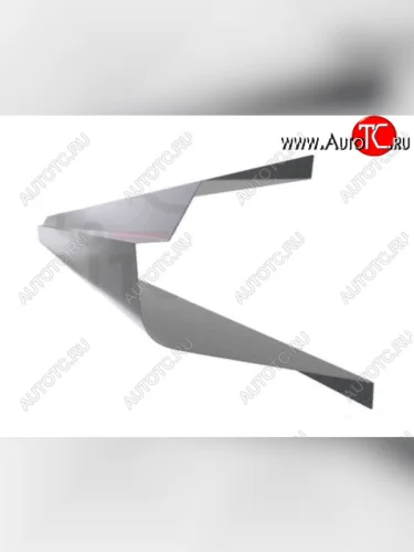 Правый металлический ремонтный порог (полнопрофильный, до уплотнителя) VSEPOROGI Opel Astra H седан дорестайлинг (2004-2007)