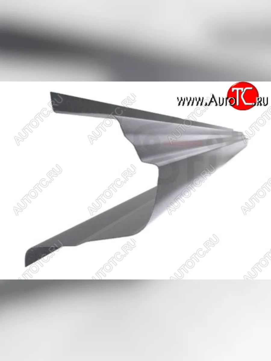 Левый металлический ремонтный порог (полнопрофильный, до уплотнителя) VSEPOROGI Opel Corsa C (2000-2006)  с доставкой в г. Керчь