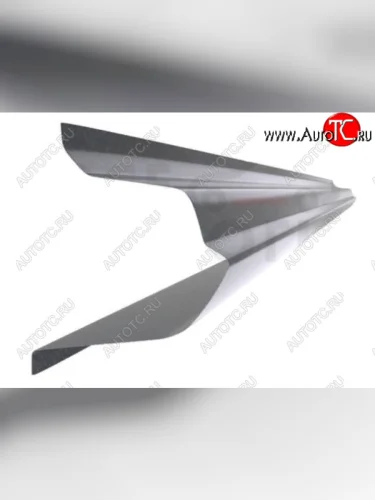 Левый металлический ремонтный порог (полнопрофильный, до уплотнителя) VSEPOROGI Opel Corsa D   дорестайлинг, хэтчбэк 5 дв. (2006-2010)