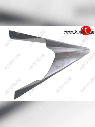 Левый металлический ремонтный порог (полнопрофильный, до уплотнителя) VSEPOROGI Opel Frontera B 3 дв. дорестайлинг (1998-2001)