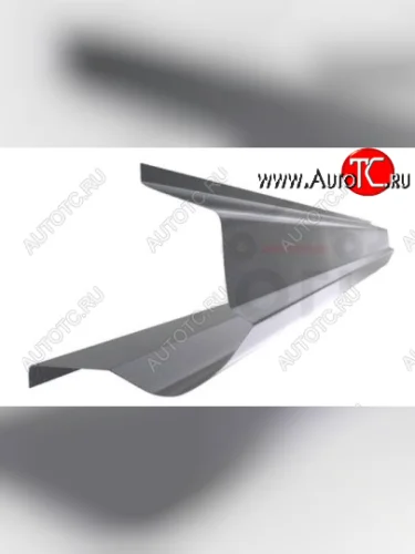 Левый металлический ремонтный порог (полнопрофильный, до уплотнителя) VSEPOROGI Opel Meriva  B (2010-2017) рестайлинг