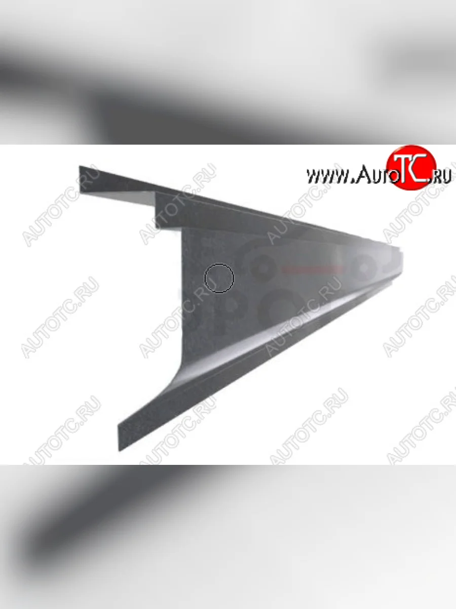 Левый металлический ремонтный порог (полнопрофильный, до уплотнителя) VSEPOROGI Opel Omega A седан (1986-1994)  в Самаре Самарской области