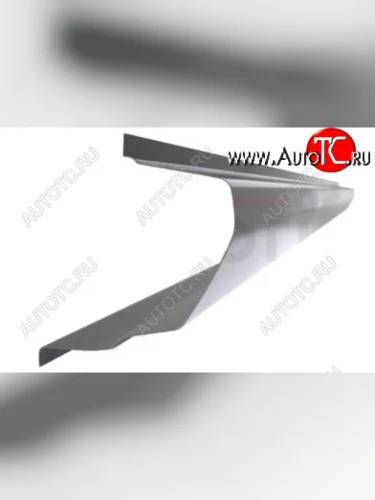 Левый металлический ремонтный порог (полнопрофильный, до уплотнителя) VSEPOROGI Opel Omega  B (1994-2004) седан